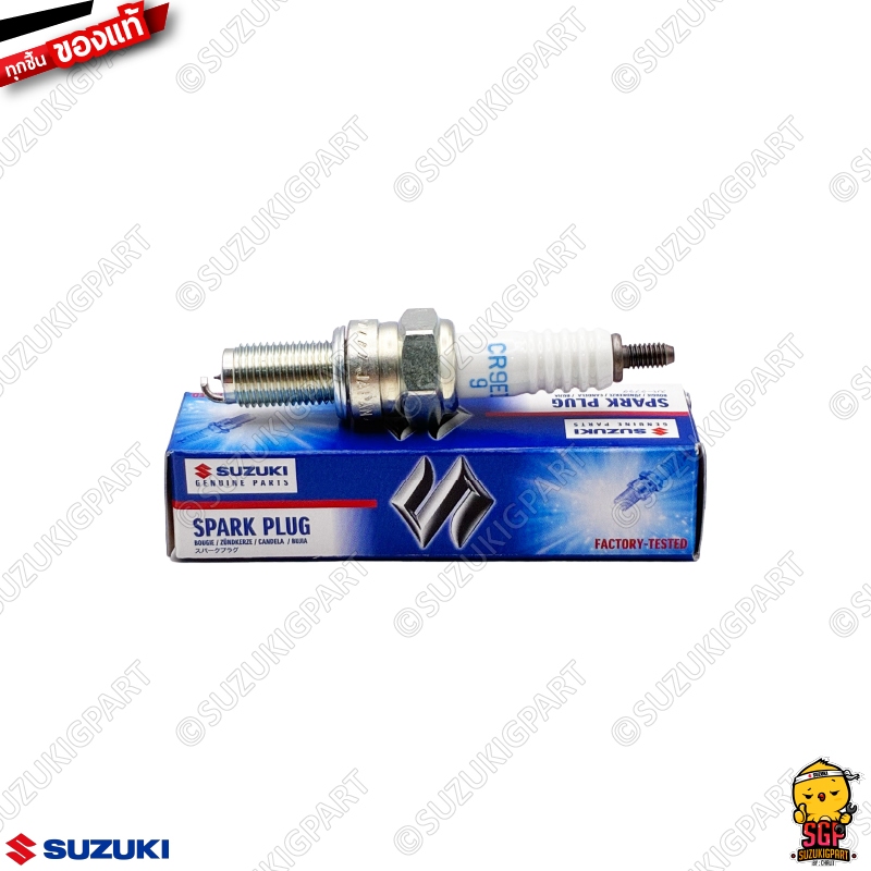 หัวเทียน SPARK PLUG NGK IRIDIUM CR9EIA-9 แท้ Suzuki GSX-S750 / GSX-R1000 / GSX-S1000 / GSX-1300 R / DL650