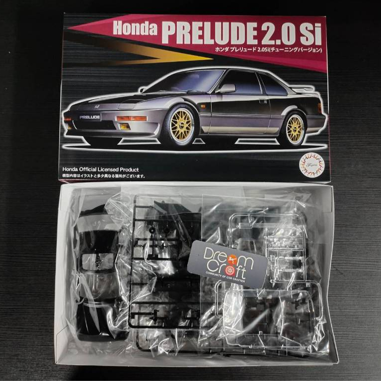 FUJIMI ID303 1/24 Honda Prelude 2.0Si (โมเดลรถยนต์ Model DreamCraft)