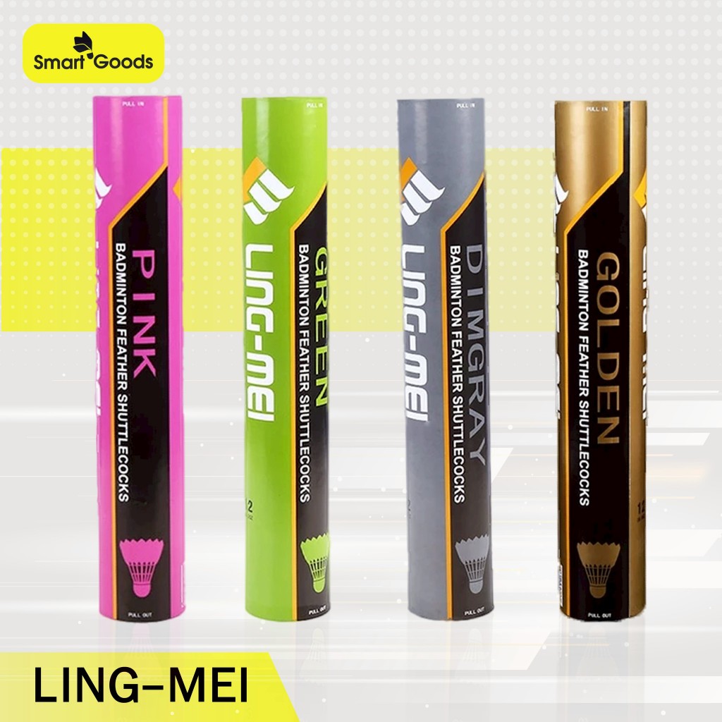 ลูกแบดมินตัน Ling-Mei  (สินค้าลิขสิทธิ์แท้ 100%) นำเข้าจากมาเลเซีย