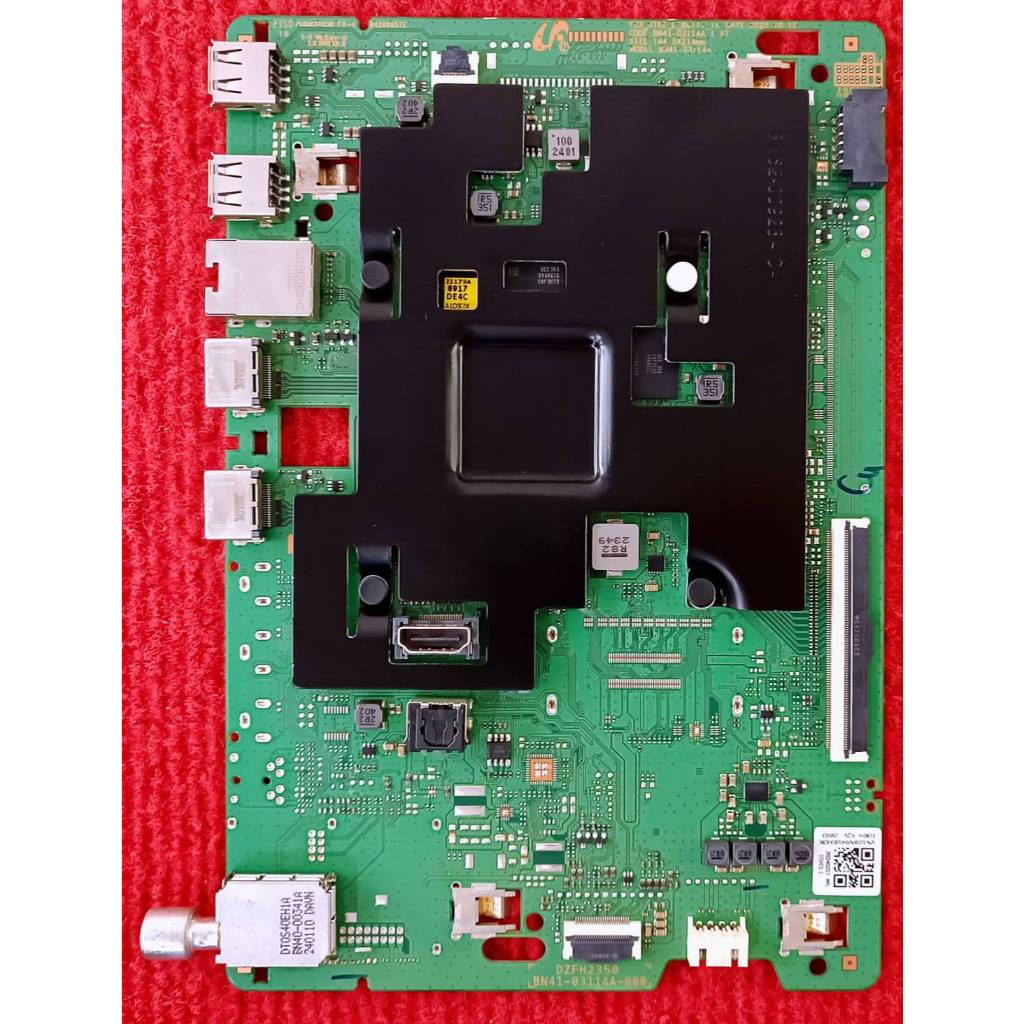 เมนบอร์ดทีวี  SAMSUNG รุ่น QA43Q65DAKXXT พาสบอร์ด BN94-18343K Version DB01