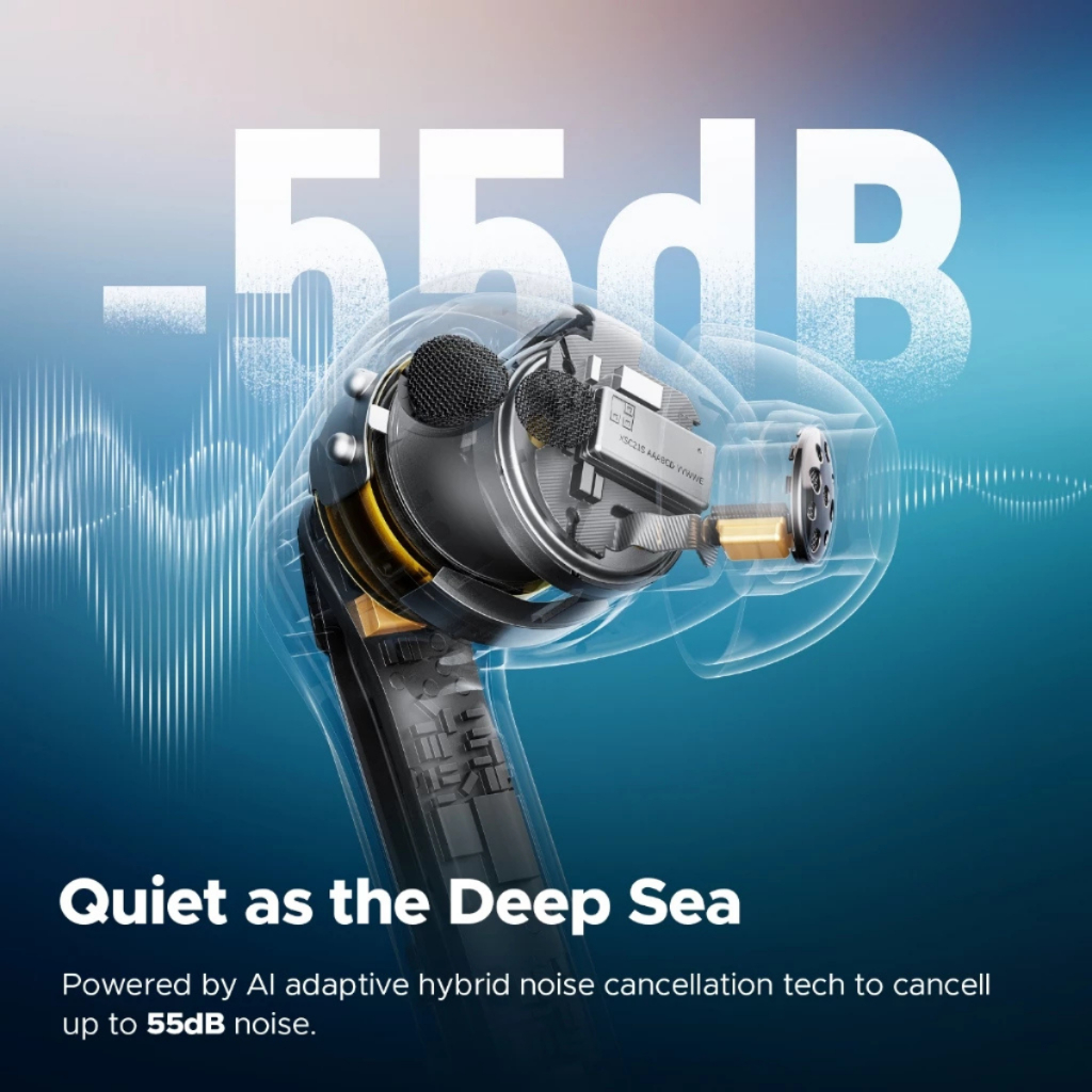 🇹🇭ประกันศูนย์ไทย 1 ปี SoundPEATS Air5 Pro / Air5 Lite / Air5 / Air4 หูฟังบลูทูธไร้สาย Hi-Res LDAC คุยชัด ตัดเสียงเงียบ