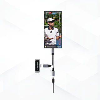 สายแปลงรองรับการชาร์จและเชื่อมต่อไมโครโฟน GoChek Ultra Plus USB โทรศัพท์ อุปกรณ์เสริม Titan