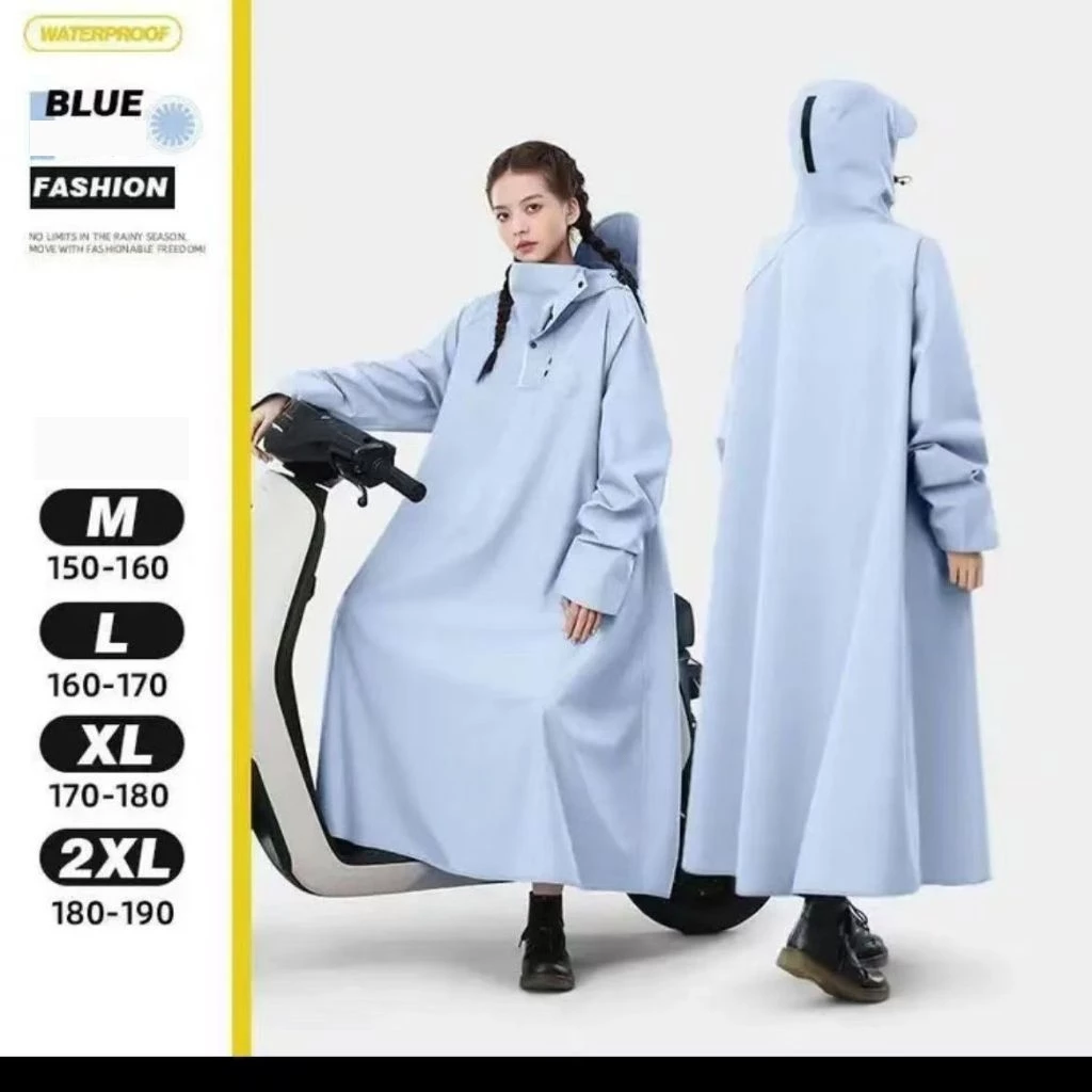 ชุดกันฝนผ้า Oxford ผู้ใหญ่ ขี่มอเตอร์ไซค์ มีหลายขนาด thumbnail 8