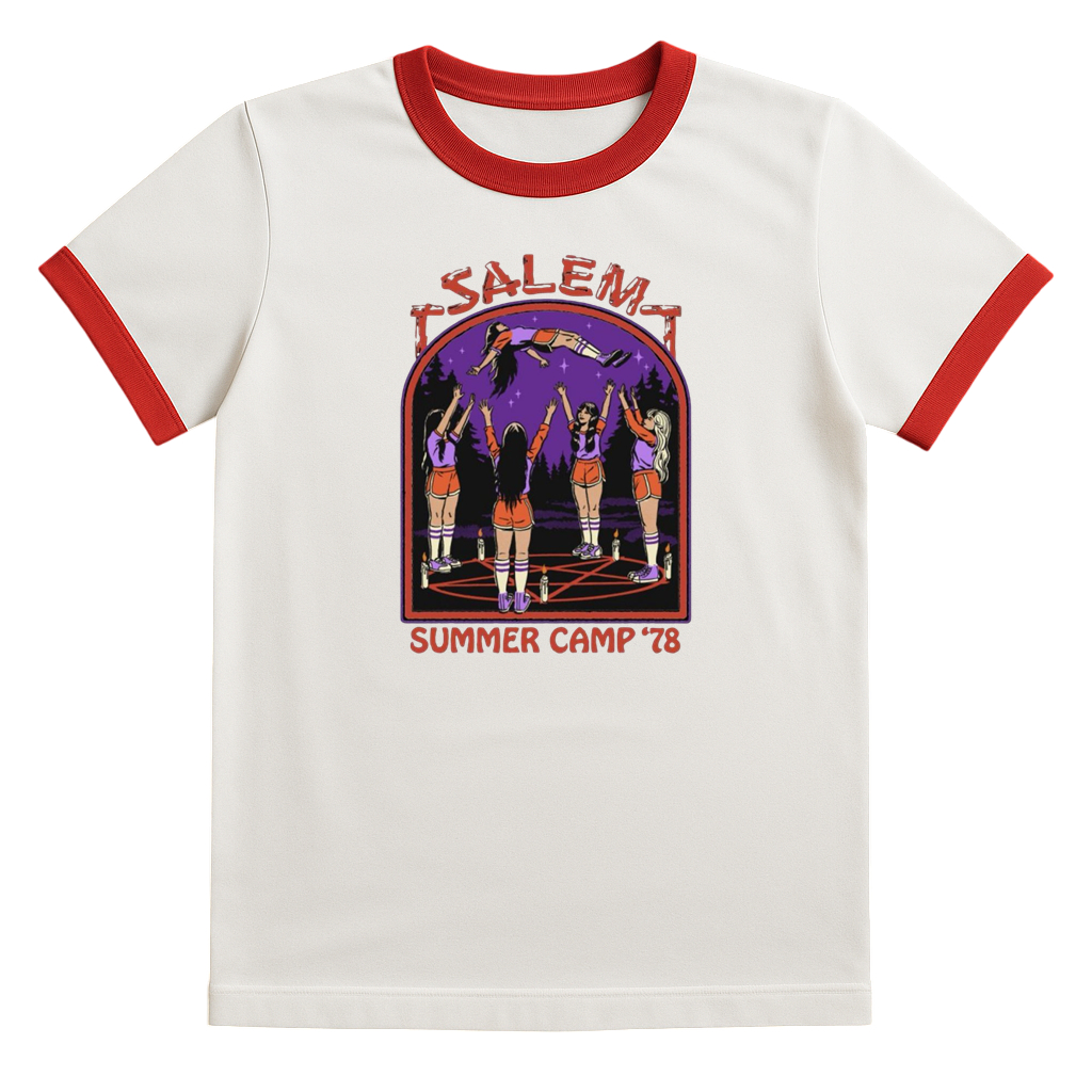 Salem Ringer Tee เสื้อยืดกุ๊นแขน/ Ringer tee