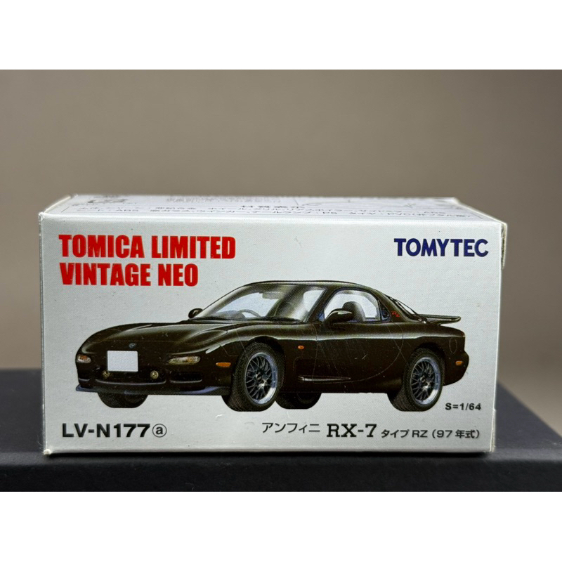 🔹Mazda RX7 Type RZ  Tomica Limited Vintage NEO LV-N177a Scale 1:64 ยี่ห้อ Tomytec
