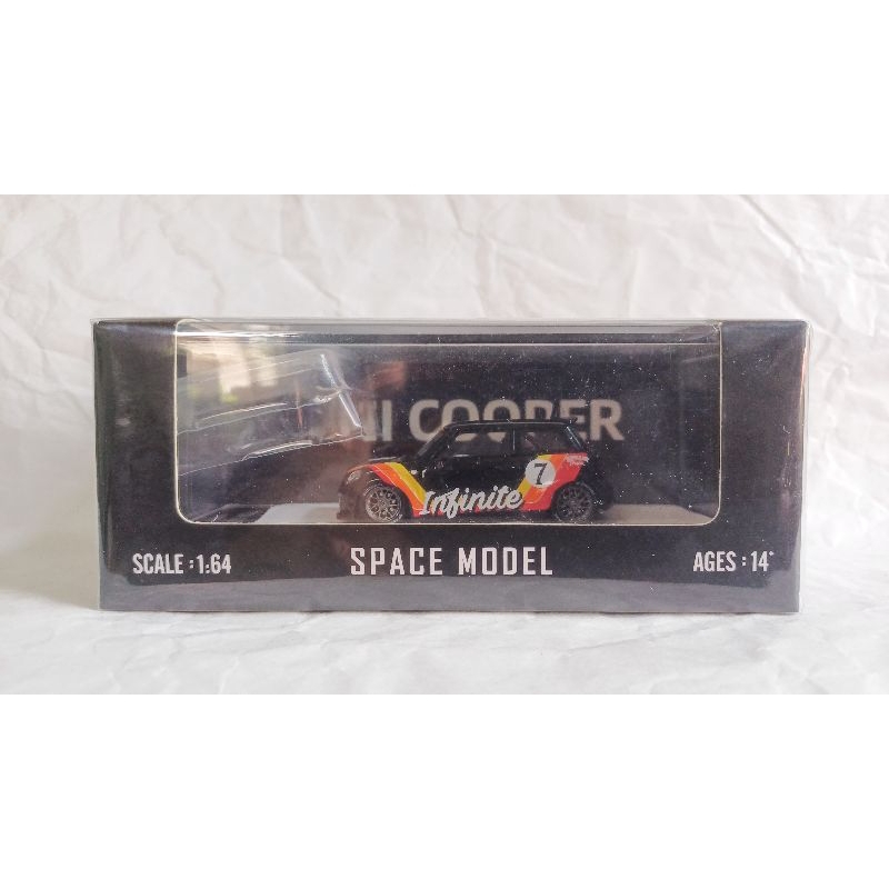 SPACE MODEL 1:64 Thailand Exclusive Mini Cooper LBWK Infinite LIMITED 599 pcs.