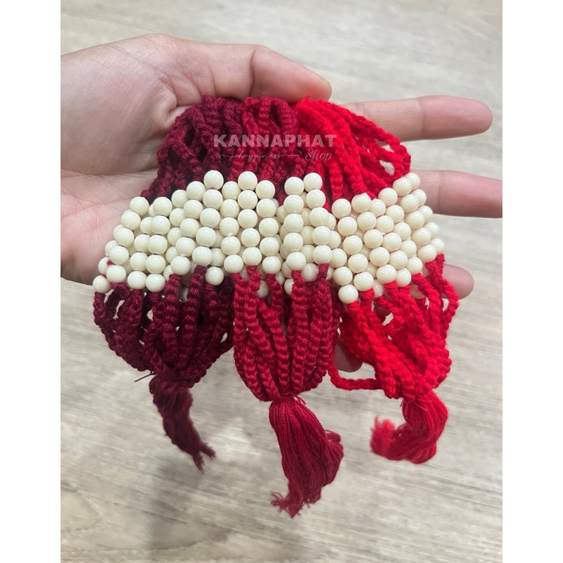 ด้ายแดง 20-100 เส้น สายสิญจน์ผูกข้อมือ ครูบาบุญชุ่ม "สีแดง" มี 3 เฉดสี ความยาวประมาณ 30 ซม. ส่งเร็ว