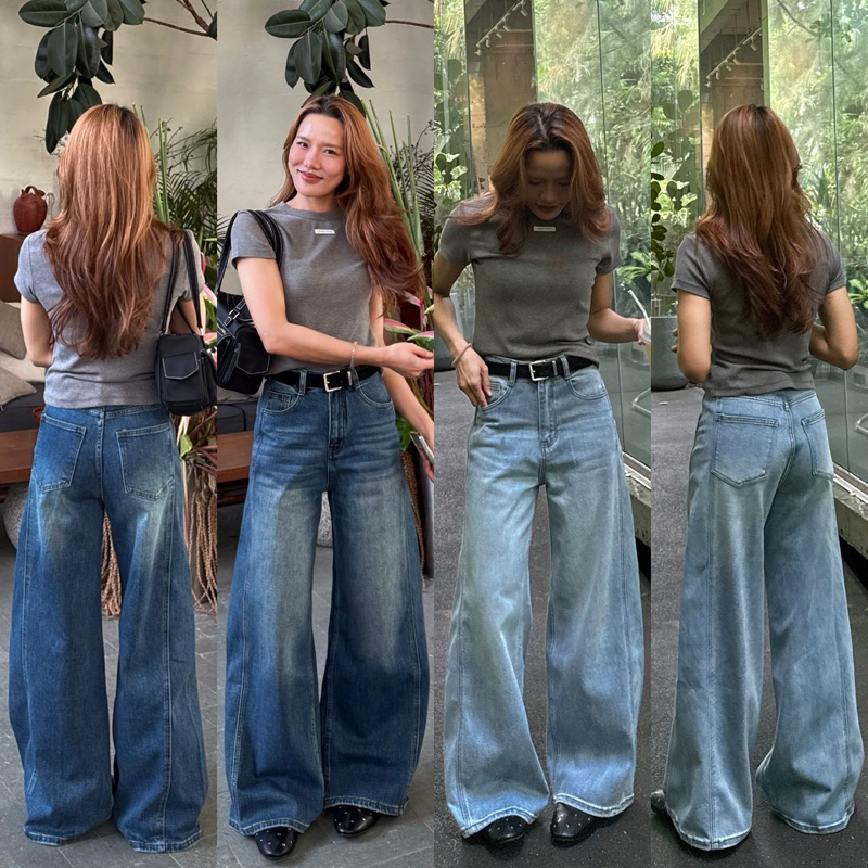 Mars Jeans ยีนส์ทรง Barrel Leg ดีไซน์สวยเก๋เหมือนเดิม เข้ารูปช่วงเอว ช่วงขาดีไซน์แบบโค้งๆ