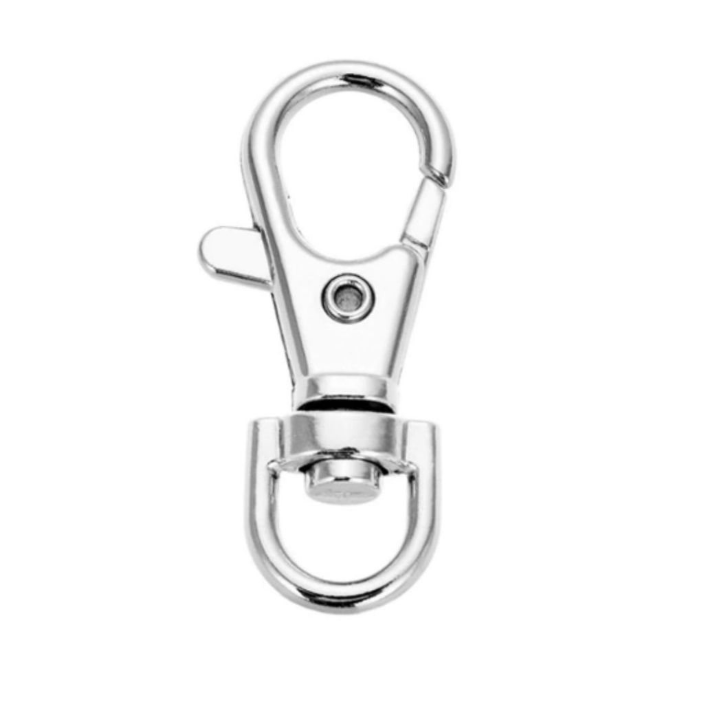 ((10 ชิ้น))ตะขอคอหมา ตะขอสแตนเลส อะไหล่กระเป๋า ตะขอล็อคกรง ตะขอก้ามปู ตะขอใหญ่ ก้ามปู อะไหล่ก้ามปูใหญ่ เกี่ยวกรง