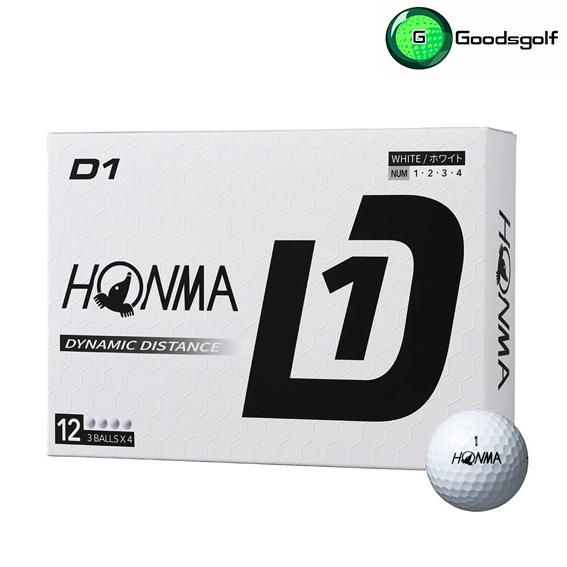 ลูกกอล์ฟ HONMA  D1 2024 (1แถม1)