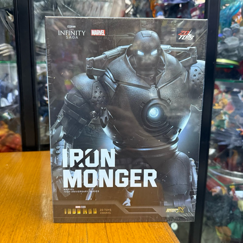 🔥แท้พร้อมส่งจากไทย🔥 Model Iron Monger🔥มีไฟ🔥 ZD TOYS สูง 19-20เซ็น