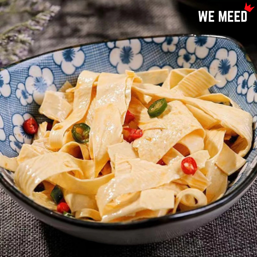 ฟองเต้าหู้แผ่นใหญ่ 120g.เต้าหู้แห้ง เต้าหู้ หม่าล่า สำหรับ ชาบู ผัด ต้ม ยำ อร่อยทุกเมนู โปรตีนสูงงง - รูปที่ 2