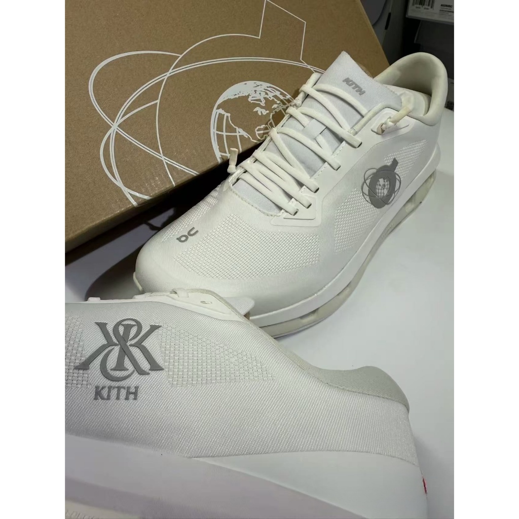 📦จัดส่งฟรี📦Cloudtilt Cloudzone Kith เบานิ่มสบายสายเดิน รองเท้าผ้าใบชายหญิง ไซส์ปกติ Co-branded edition - รูปที่ 2