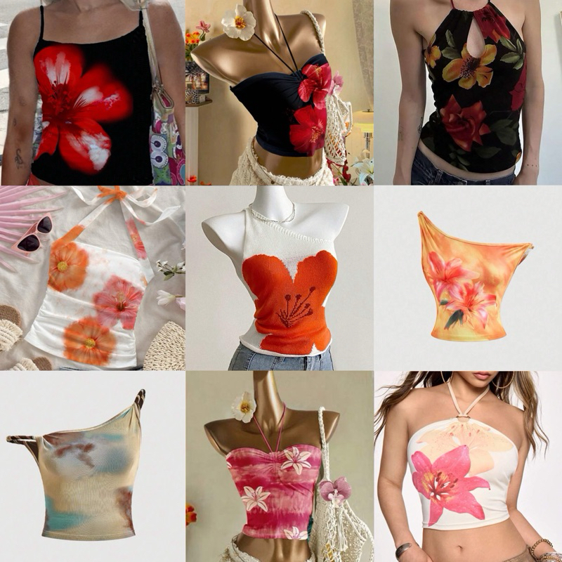 🌺รวมงานซัมเมอร์ Summer พร้อมส่งทุกตัว✨ ดอกไม้ ทะเล ป้ายSHN