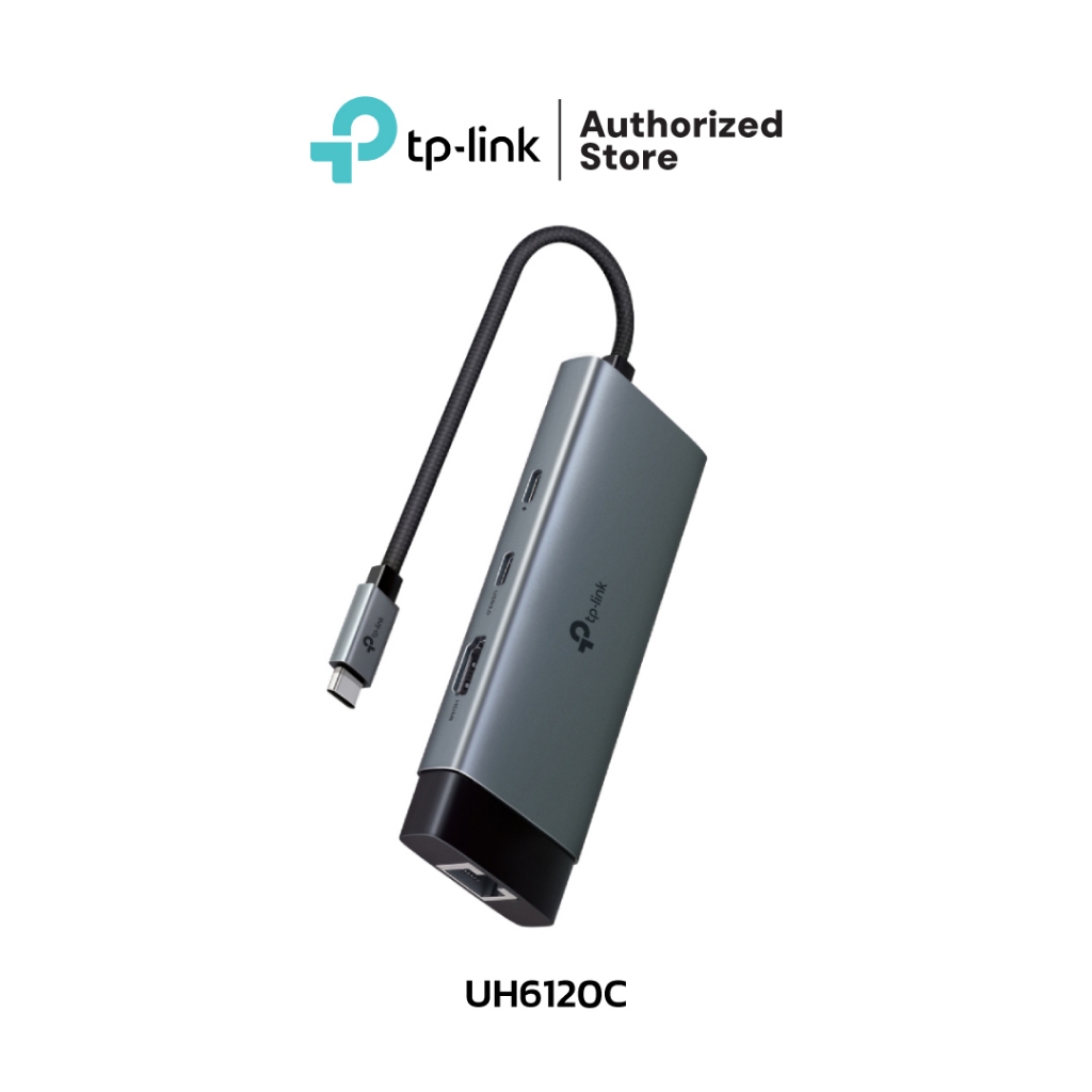 TP-LINK USB Type-C 6-Port Hub รุ่น UH6120C
