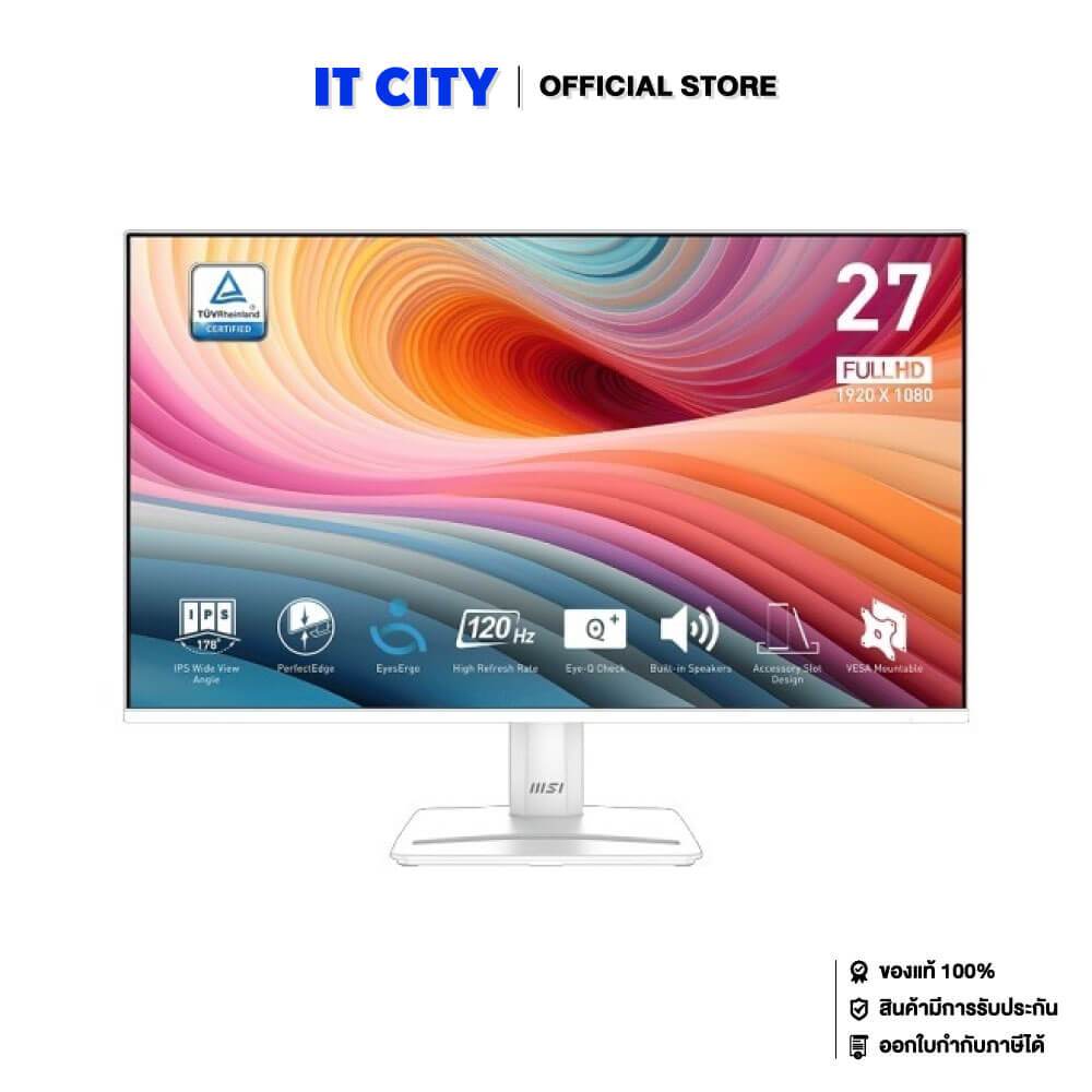 MSI LCD Monitor PRO MP275W E2 - 27"/IPS/120Hz/3Y*3 MNL-002224