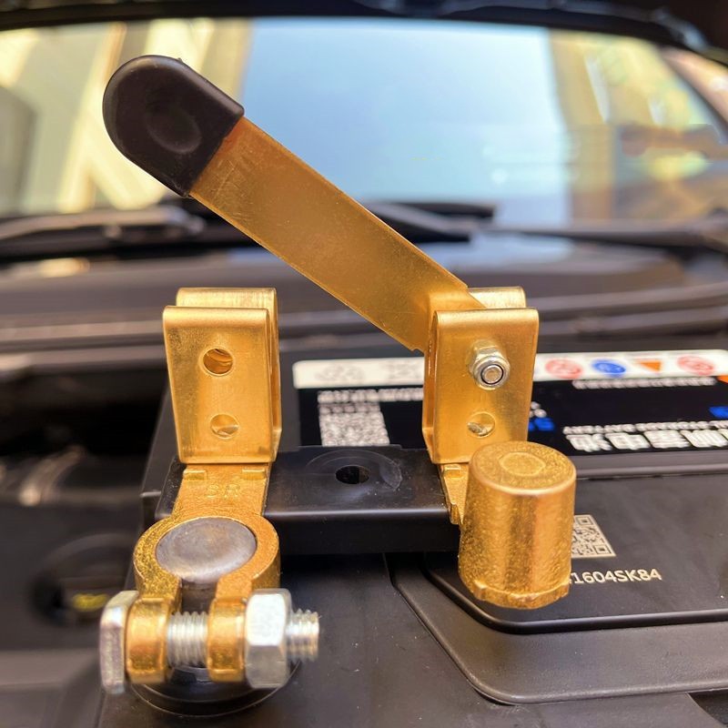 สวิตช์แบตเตอรี่รถยนต์ สวิทซ์ ขั่วแบตเตอรี่ 12โวลต์24 โวลต์แบตเตอรี่ตัดการเชื่อมต่อ สวิตช์ปิด สวิทช์ชุดใบมีดสำหรับรถยนต์ท - รูปที่ 2