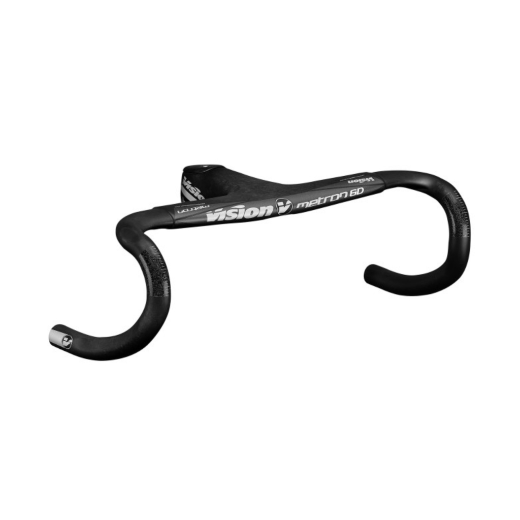 แฮนด์จักรยานแบรนด์ vision Metron 6D Integrated Road HB 100mmx400W w/TH-881-1,SB-KO-i360S/Di2(L+R)