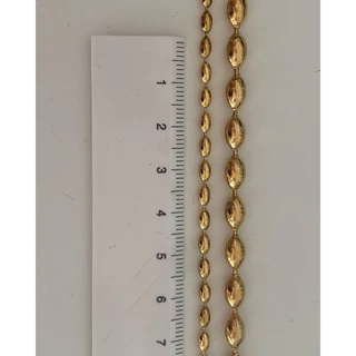สร้อยสเตนเลส สร้อยเปล่า HER OBJECTIVE_ HER BEADED BOLD NECKLACE