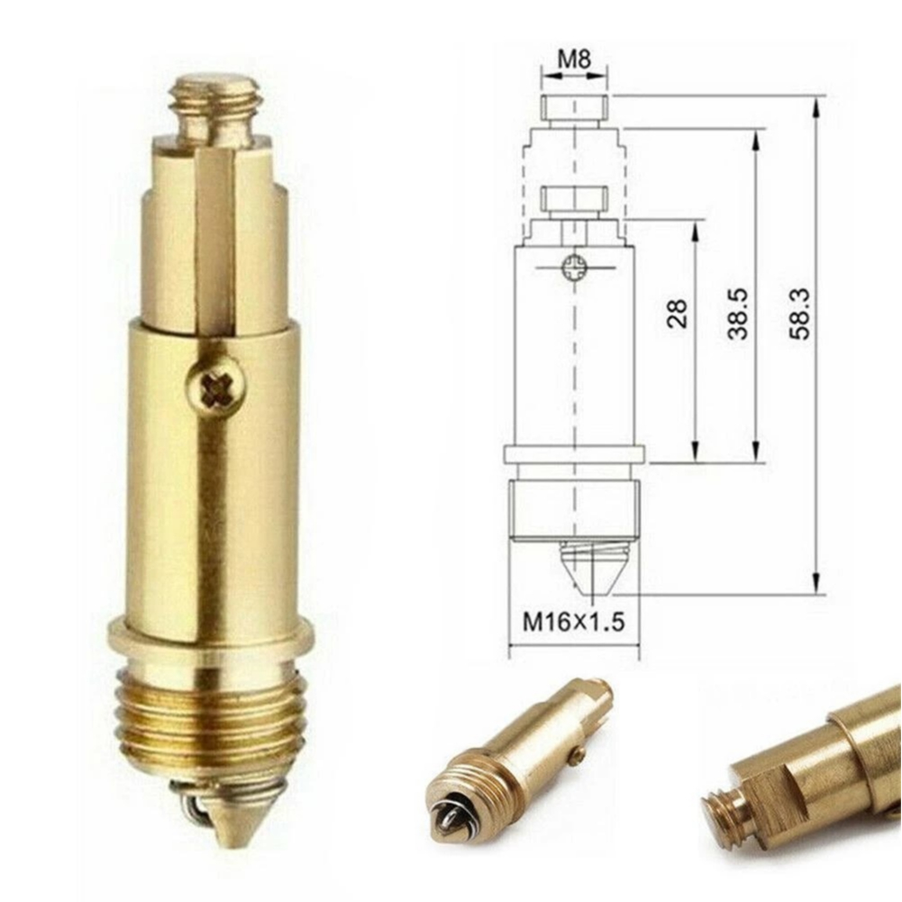 NC Hardware Brass Pop Up แกน(สลักเกลียว) ท่อระบายน้ําป๊อปอัพทองเหลืองรุ่นกด ทนทาน แบบเปลี่ยนได้เอง สําหรับอ่างล้างหน้า ราคา ถูกที่สุด ดีลบีเคเค แกลเลอรีภาพที่ 6