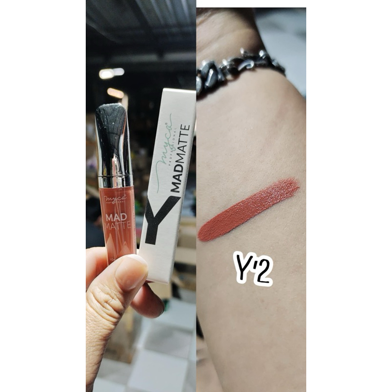 ลิปกลอสไมก้า กลอสแมท MADMATTE   มีให้เลือก 5 เฉดสี  พร้อมส่ง