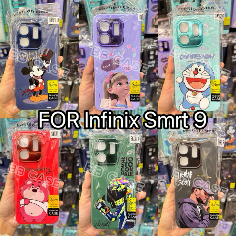 เคสกำมะหยี่ลายการ์ตูน รุ่น lnfinix Smart9/Smart8!ตรงรุ่น!  เคสลายการ์ตูน สินค้าพร้อมจัดส่งในไทย