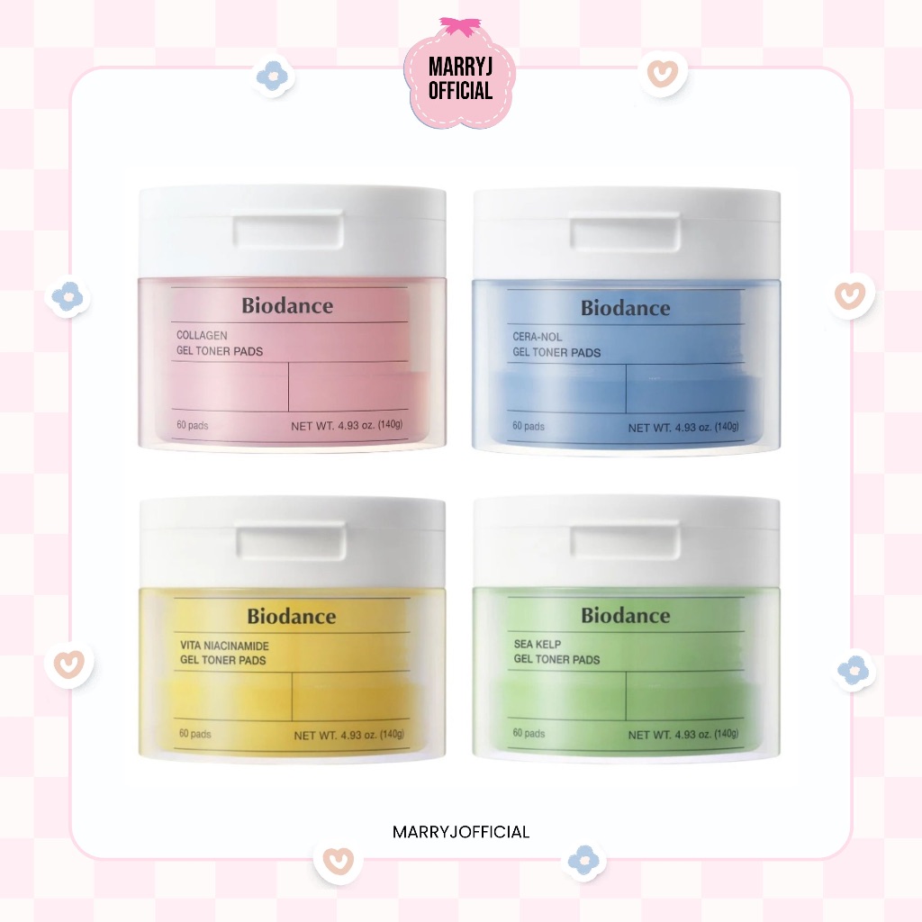 (แท้/พร้อมส่ง💗) Biodance Gel Toner Pad 60 Pads