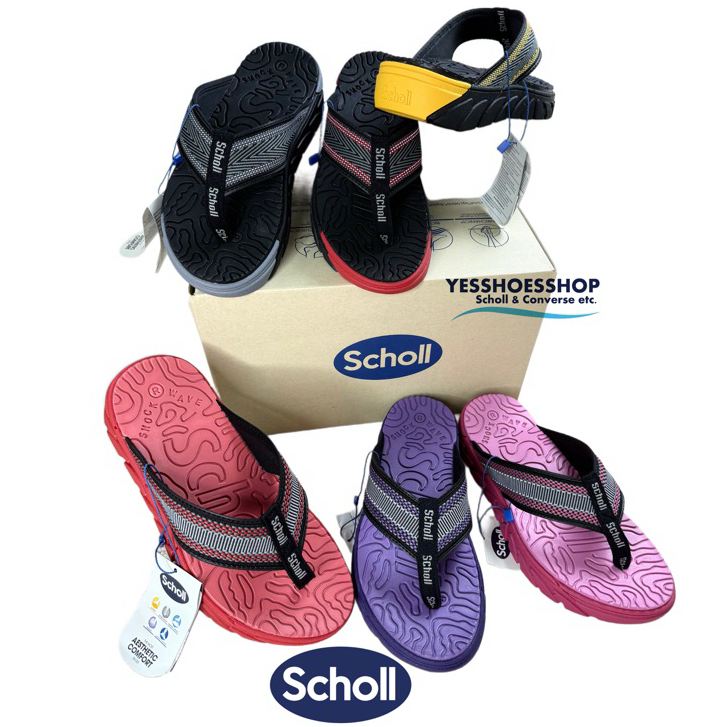 สินค้าพร้อมงส่ รองเท้าScholl รุ่นBrazillian แบบหนีบ สำหรับผู้หญิง สินค้าลิขสิทธ์แท้ จากบริษัท Scholl
