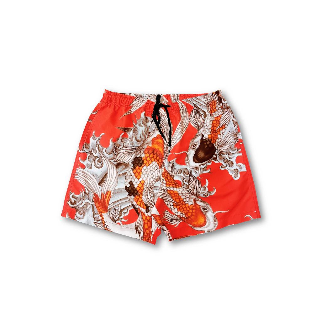 Surreal เสื้อฮาวาย ลาย KOI Fish ราคา ถูกที่สุด ดีลบีเคเค แกลเลอรีภาพที่ 6