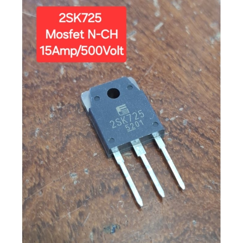2SK725 MOSFET N-CH 15Amp/500Volt