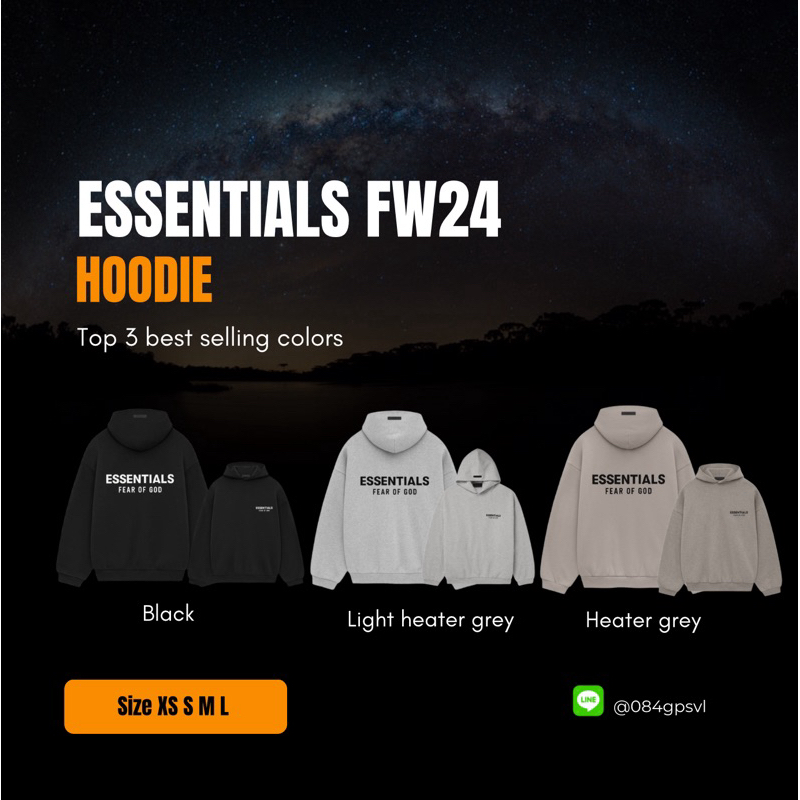 Essentials Hoodie Holidays FW24 แท้💯