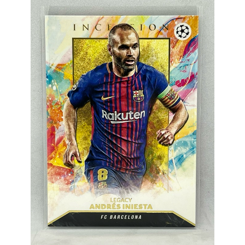 การ์ดฟุตบอล Topps Inception 2023 - 2024 Andres Iniesta Base