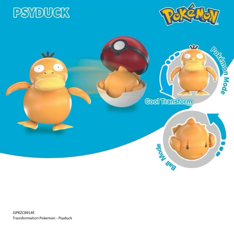Pokemon - Transformation Pokemon - Psyduck