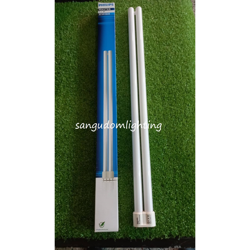 Philips MasterPL-L 4P55W830warmwhiteหลอดไฟ Hแบบแบนสี่่ขาหลอดไฟประหยัดพลังงาน 55W#BY SANGUDOMLIGHTING