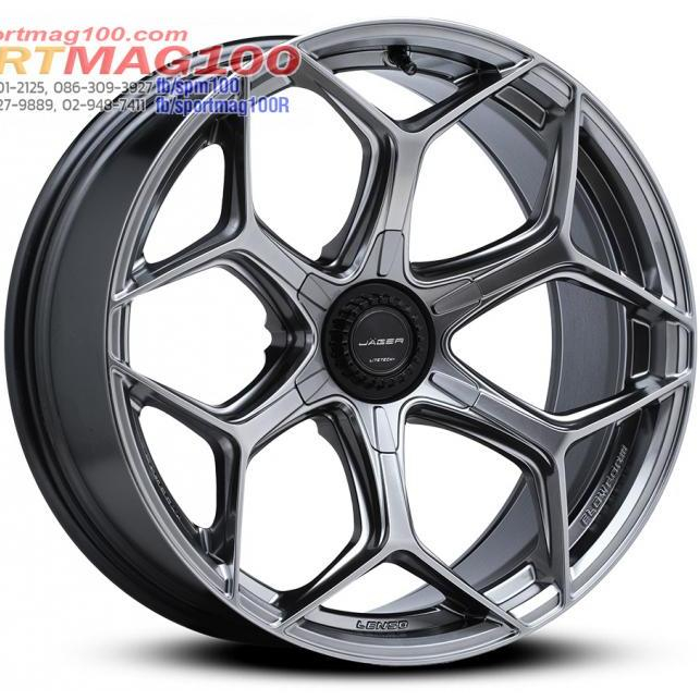 ล้อแม็กใหม่ FlowForming Lenso VAMOS6 VT6 LITETECH+ ขอบ20นิ้ว 6รู139.7 กว้าง9 Offset18 ไฮเปอร์แบล็ค (