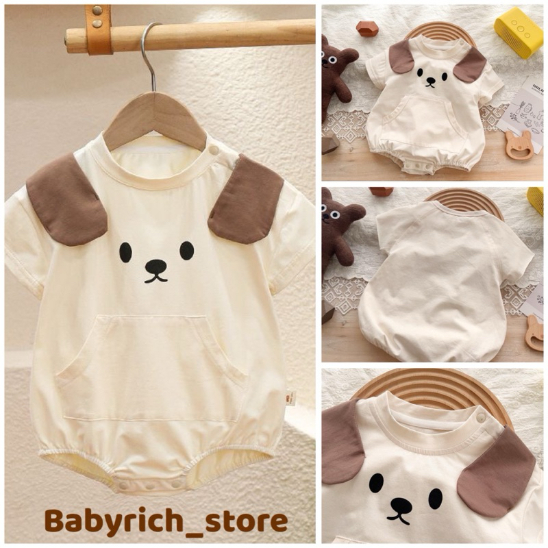 มาใหม่ (3M-2Y) ชุดเด็กน่ารัก บอดี้สูทแขนสั้น ชุดรอมเปอร์ ชุดทารก เด็กอ่อนชายหญิง ใส่เที่ยว หน้าร้อน - รูปที่ 2