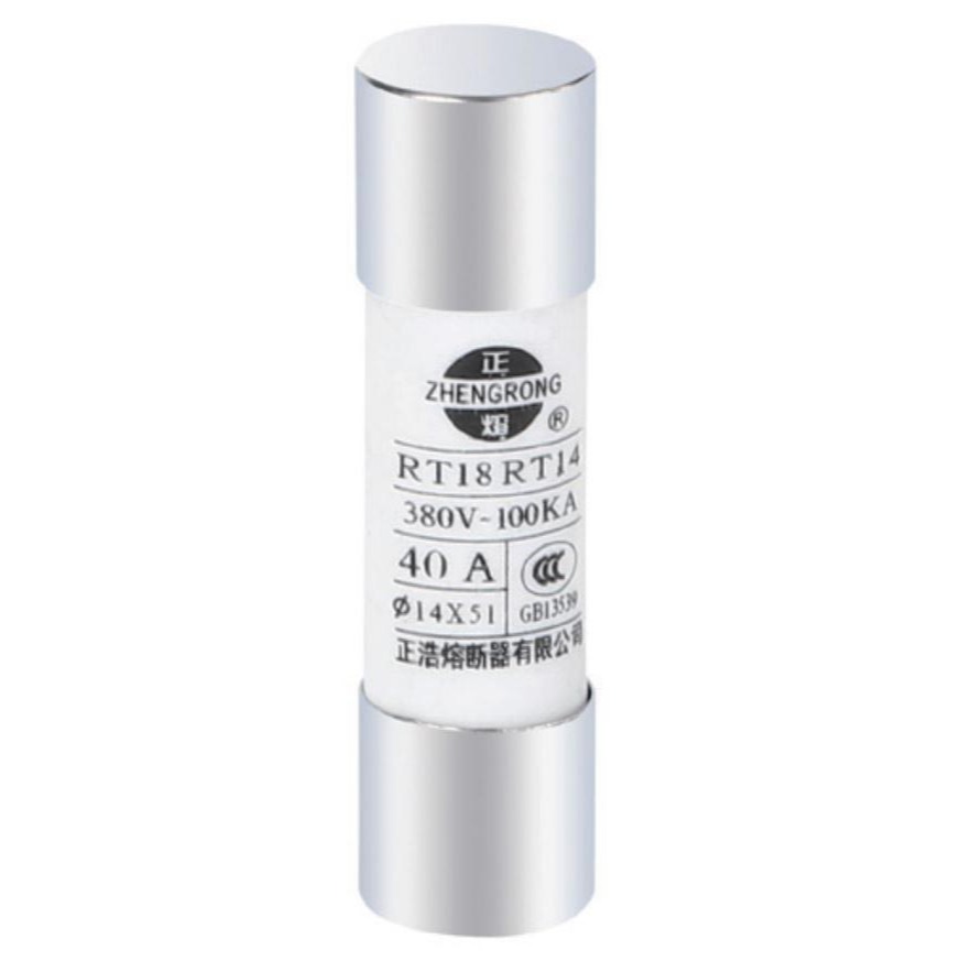 RS16 RT18 RT14 ( 1A - 63A ) ฟิวส์กระเบื้อง 14*51 mm 14x51 mm Fast 500V ZHENGRONG 正熔