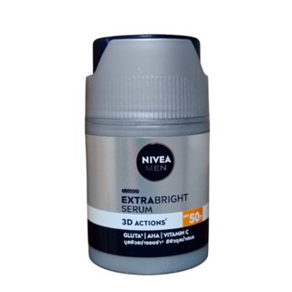 Nivea นีเวีย เมน เซรั่มบำรุงผิวหน้า เอ็กซ์ตร้า ไบรท์ ไวท์ เอ…