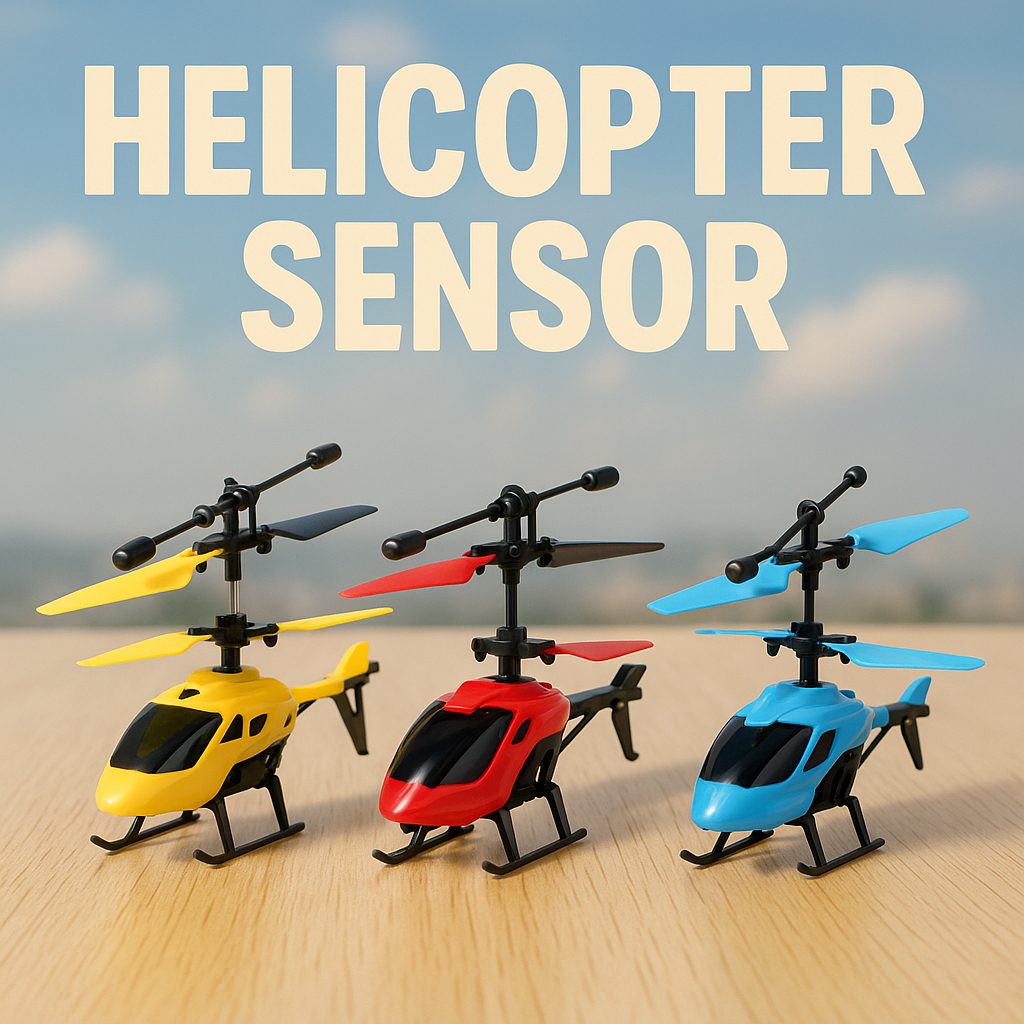 เครื่องบินบังคับเซนเซอร์ เฮลิคอปเตอร์ โดรน บินด้วยฝ่ามือ โดรนของเล่นเด็ก Helicopter - Toys Store