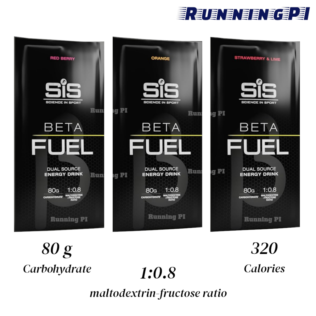SiS Beta Fuel 80 เครื่องดื่มให้พลังงานแบบผงชง