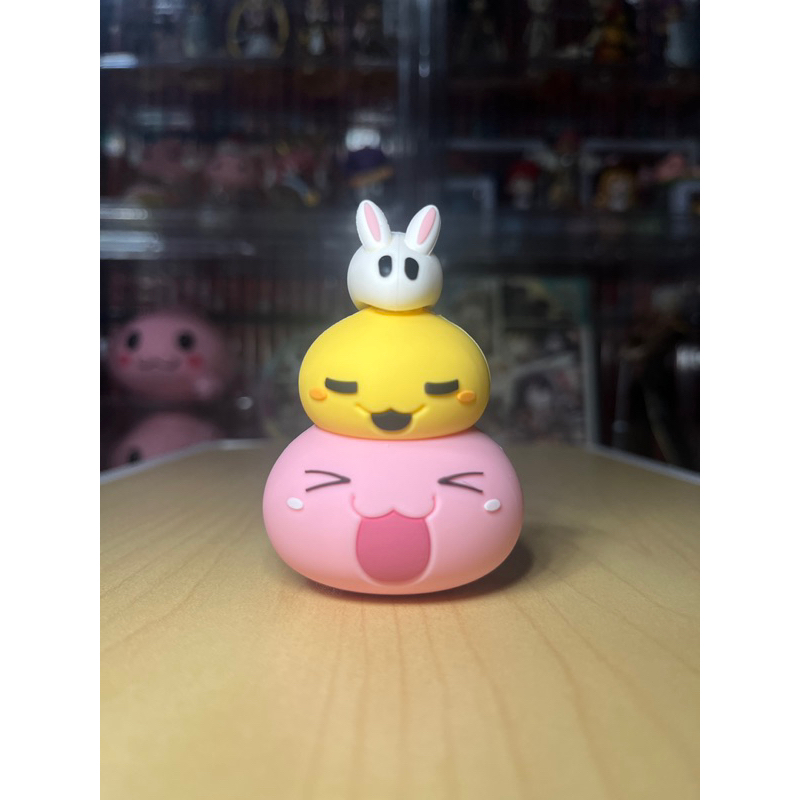 ( มือ 2 ) Ragnarok Online Monsters Random Figure Keyring Vol.1 Poring & Drop & Lunatic ของแท้ งานลิข