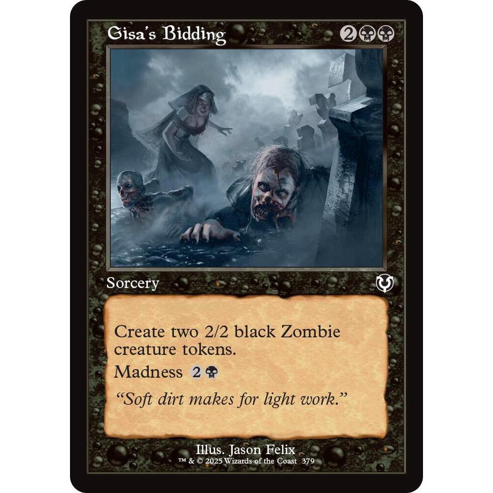 MTG : Gisa's Bidding (Retro Frame) - Innistrad Remastered (INR)