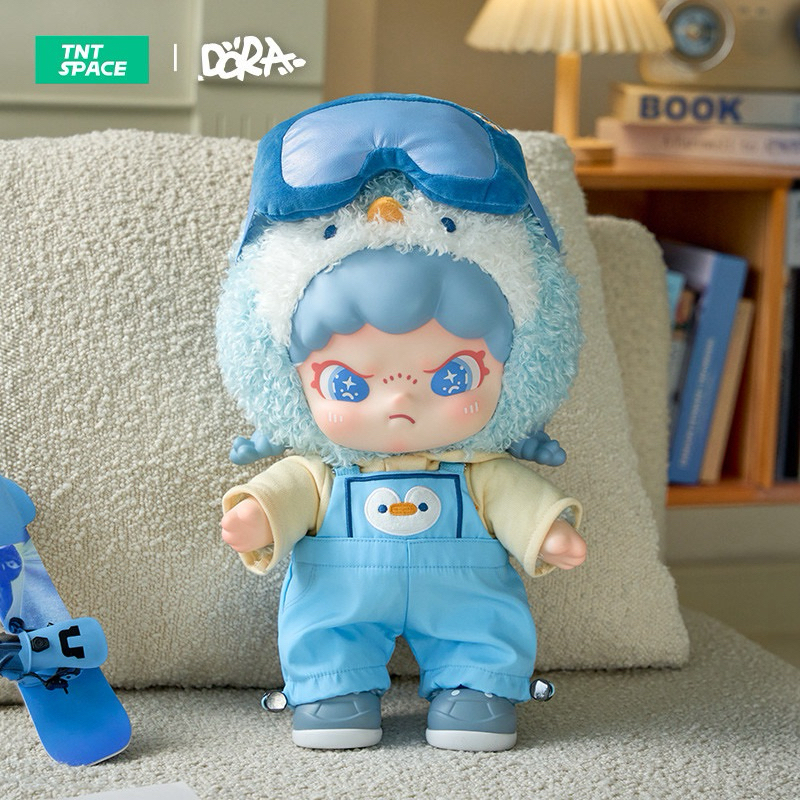 ❣️พร้อมส่ง❣️ TNT SPACE DORA Penguin Vinyl Plush Doll 400% ลิขสิทธิ์แท้ 💯