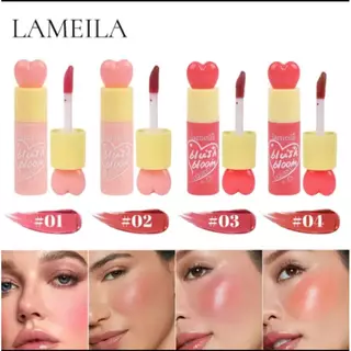 C.311.LAMEILA บลัชเนื้อนุ่มดุจกำมะหยี่ 1022ปัดแก้ม ทาตา ทาปาก เนื้อแมทสีสวย เม็ดสีแน่น โทนนู้ด ติดทน
