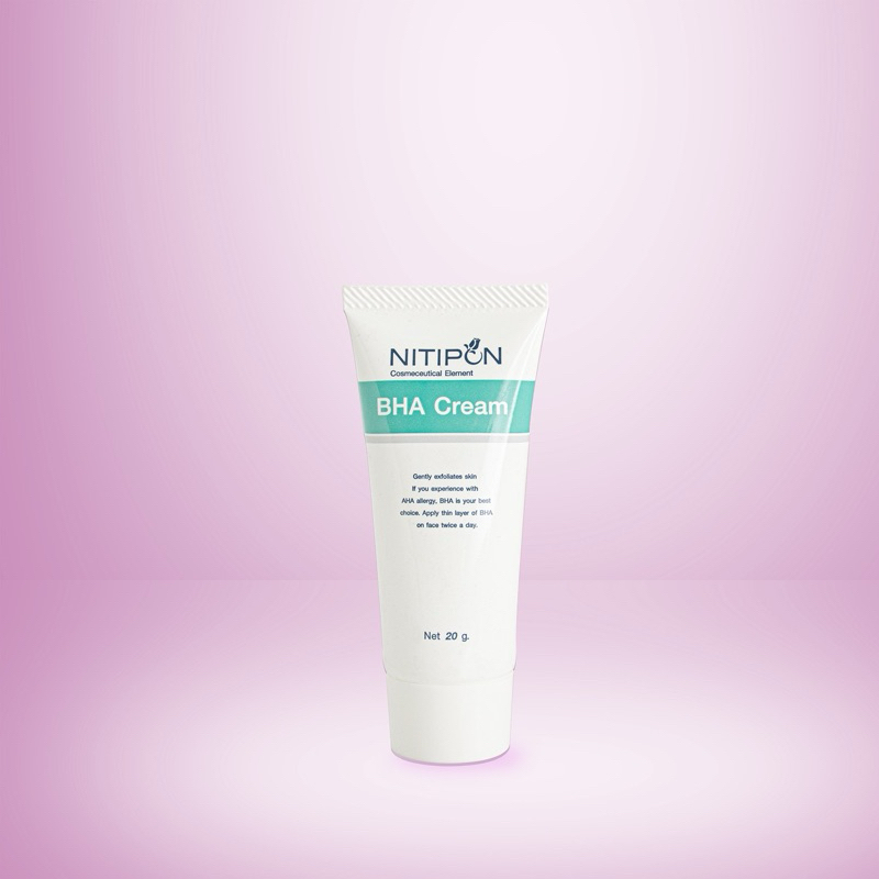 BHA CREAM 20gr ผิวหน้าสว่างใส ไร้จุดด่างดำ และรอยหมองคล้ำ