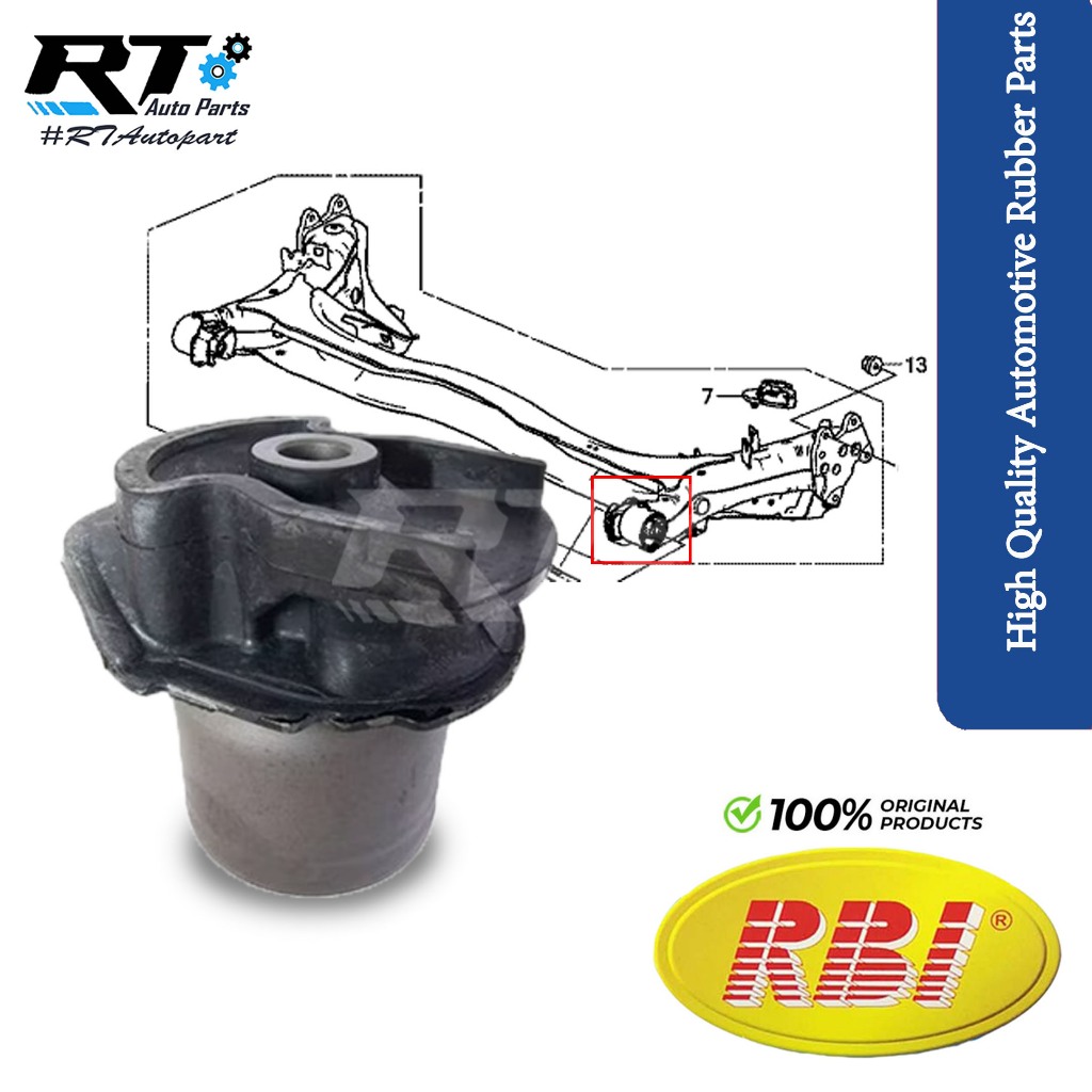 RBI บูชคานหลัง Honda Stepwagon ปี12-17 | T25AH10E