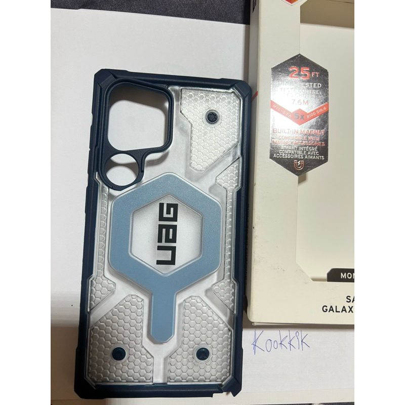 UAG - เคส Samsung Galaxy S24 Ultra สี BLUE รุ่น Pathfinder Clear Magnatic Case