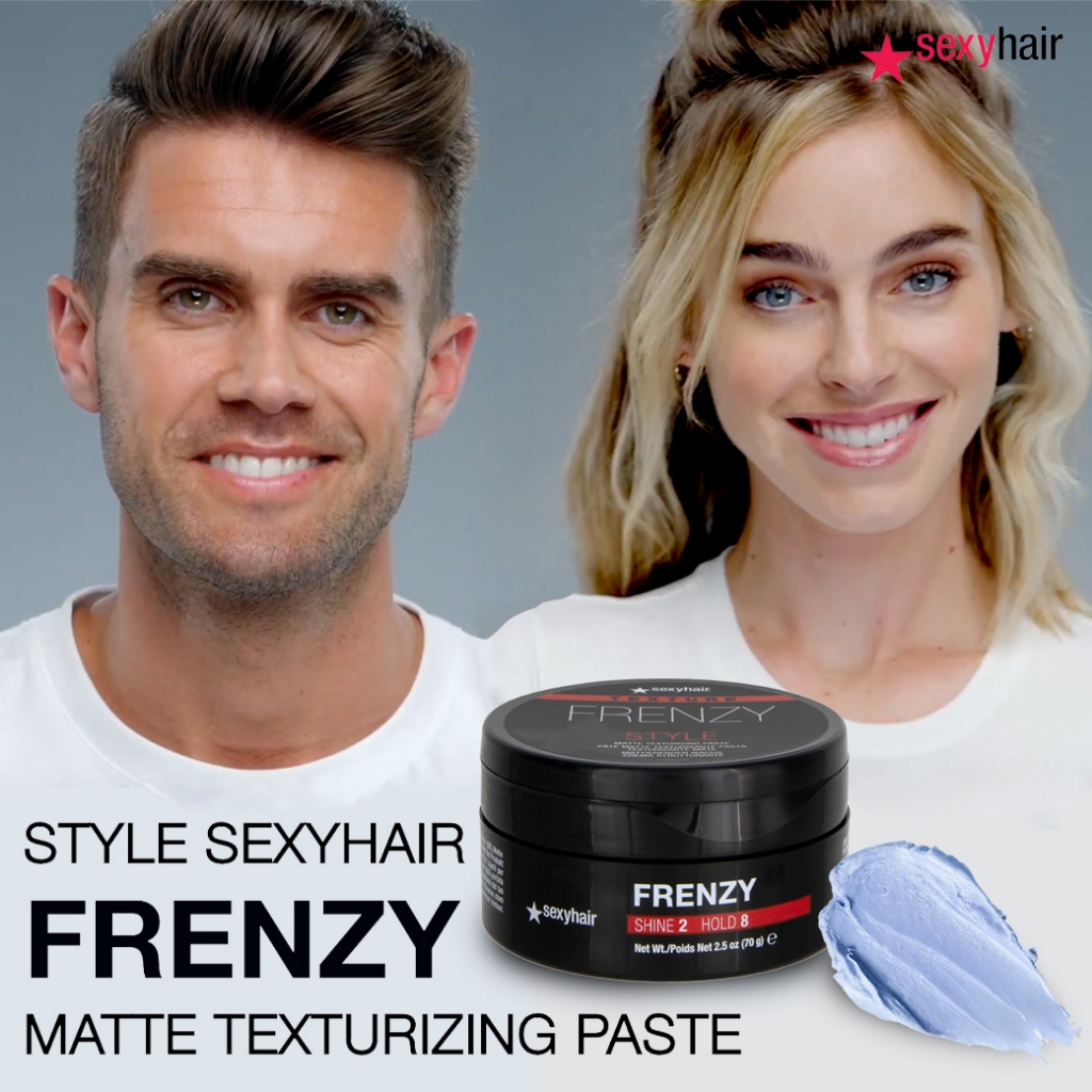 SEXYHAIR Style Frenzy Matte Texturizing Paste 70g