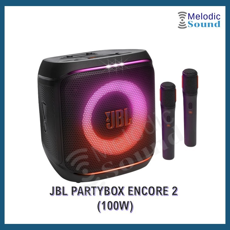 ลำโพงบลูทูธพกพา JBL Partybox Encore 2  ของแท้ 100%