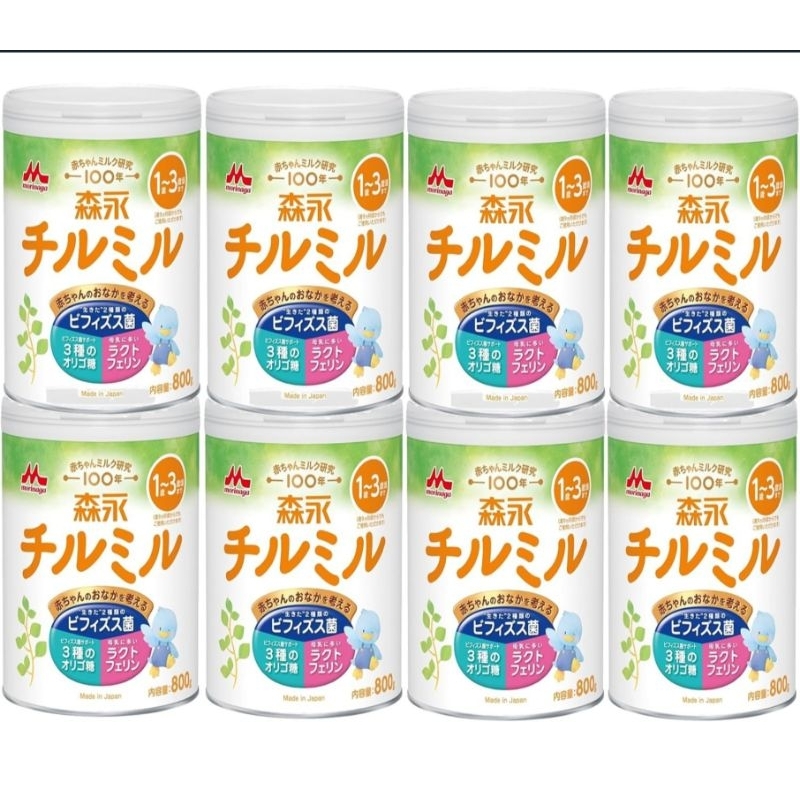 [พร้อมส่งทันที] ใหม่! MORINAGA CHIRUMIRU MILK POWDER เด็ก 1 - 3 ปี จากญี่ปุ่น ล๊อตใหม่‼️หมดอายุ 2026